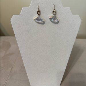 Crystal and Gold Earrings